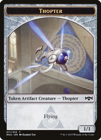 Thopter Token [Ravnica Allegiance Tokens] | Mindsight Gaming