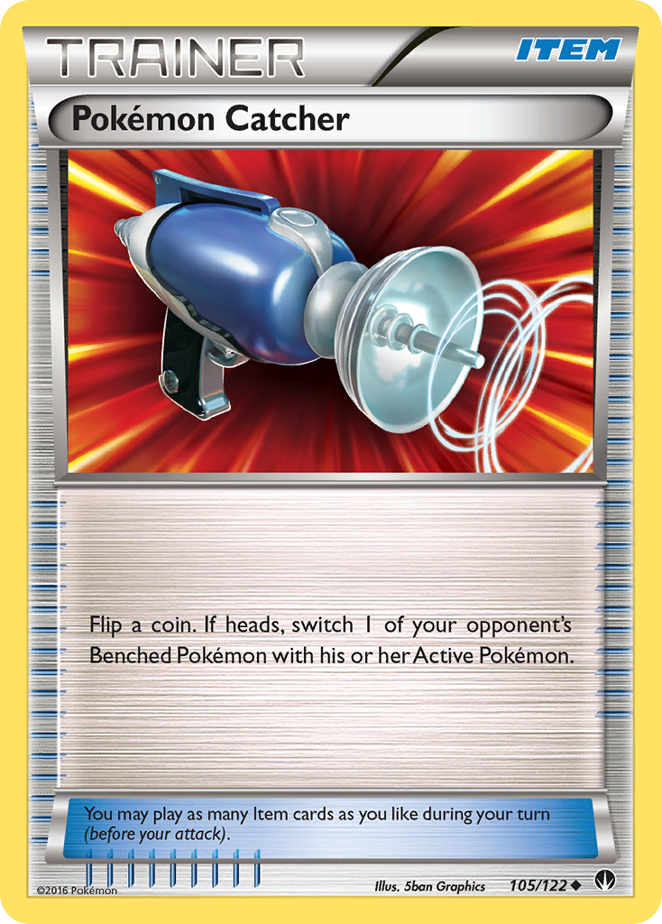 Pokemon Catcher (105/122) [XY: BREAKpoint] | Mindsight Gaming