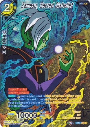 Zamasu, Sacred Disbelief (BT9-091) [Collector's Selection Vol. 2] | Mindsight Gaming