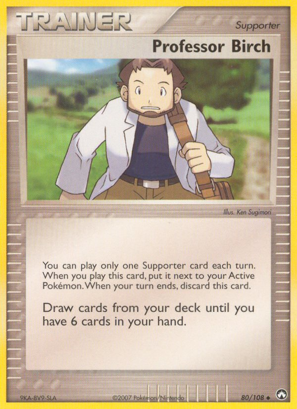 Professor Birch (80/108) [EX: Power Keepers] | Mindsight Gaming