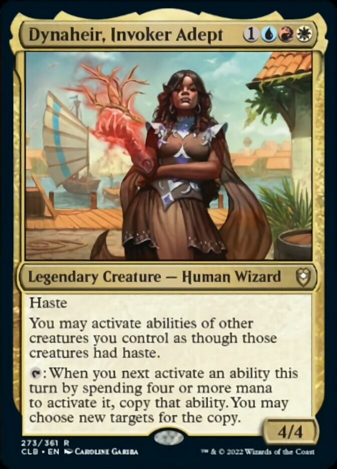 Dynaheir, Invoker Adept [Commander Legends: Battle for Baldur's Gate] | Mindsight Gaming