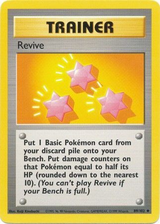 Revive (89/102) [Base Set Unlimited] | Mindsight Gaming