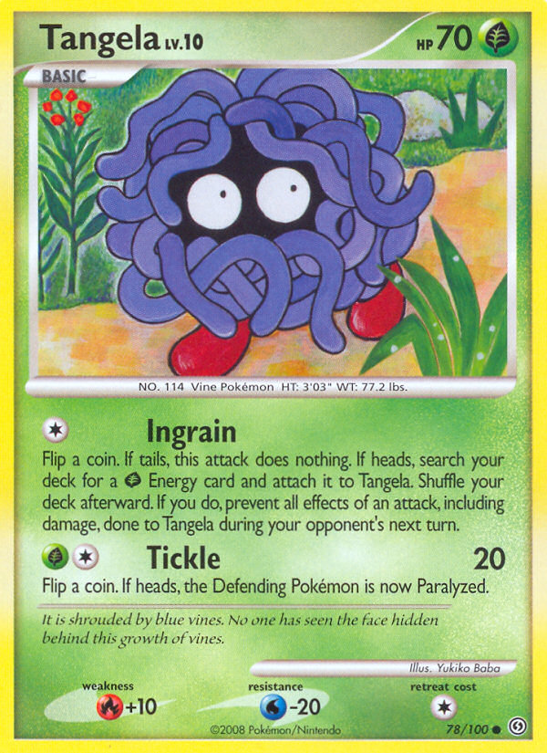 Tangela (78/100) [Diamond & Pearl: Stormfront] | Mindsight Gaming