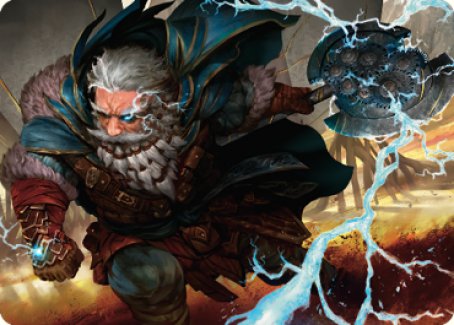 Electrostatic Infantry Art Card [Dominaria United Art Series] | Mindsight Gaming