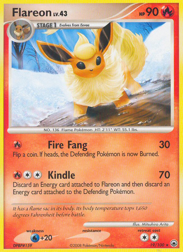 Flareon (19/100) [Diamond & Pearl: Majestic Dawn] | Mindsight Gaming