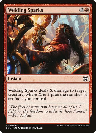 Welding Sparks [Duel Decks: Elves vs. Inventors] | Mindsight Gaming