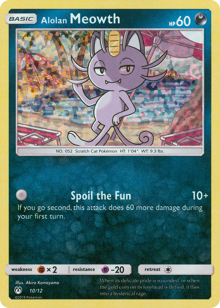 Alolan Meowth (10/12) [McDonald's Promos: 2019 Collection] | Mindsight Gaming