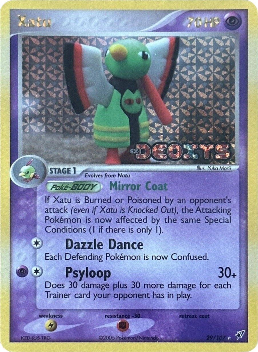 Xatu (29/107) (Stamped) [EX: Deoxys] | Mindsight Gaming