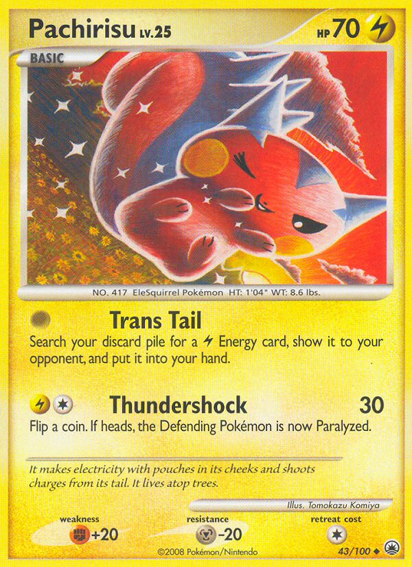 Pachirisu (43/100) [Diamond & Pearl: Majestic Dawn] | Mindsight Gaming