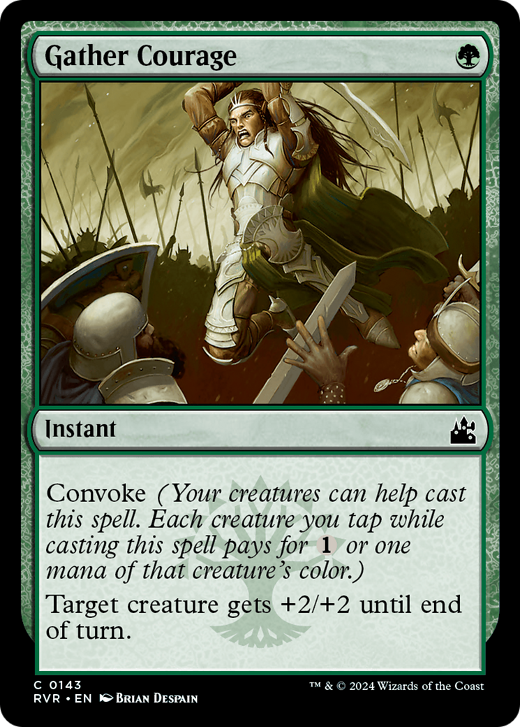 Gather Courage [Ravnica Remastered] | Mindsight Gaming