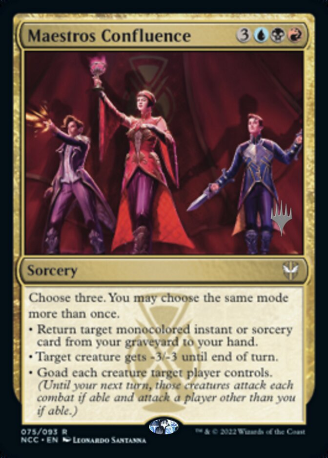 Maestros Confluence (Promo Pack) [Streets of New Capenna Commander Promos] | Mindsight Gaming