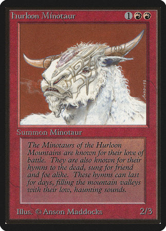 Hurloon Minotaur [Limited Edition Beta] | Mindsight Gaming