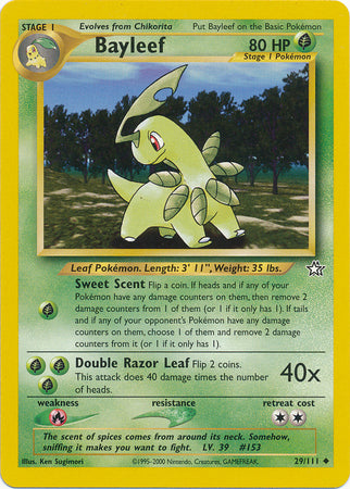 Bayleef (29/111) [Neo Genesis Unlimited] | Mindsight Gaming