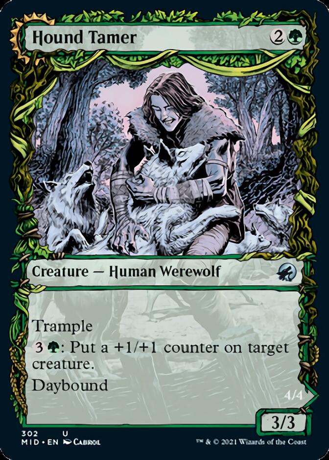 Hound Tamer // Untamed Pup (Showcase Equinox) [Innistrad: Midnight Hunt] | Mindsight Gaming