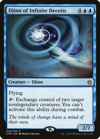 Djinn of Infinite Deceits [Commander Anthology] | Mindsight Gaming