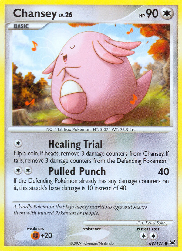 Chansey (69/127) [Platinum: Base Set] | Mindsight Gaming