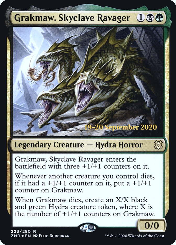 Grakmaw, Skyclave Ravager  [Zendikar Rising Prerelease Promos] | Mindsight Gaming