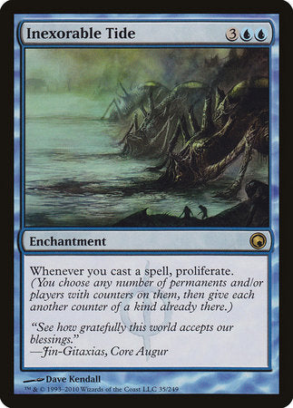 Inexorable Tide [Scars of Mirrodin] | Mindsight Gaming