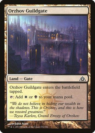 Orzhov Guildgate [Dragon's Maze] | Mindsight Gaming