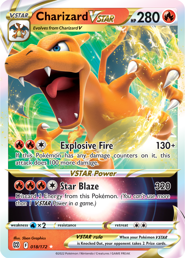 Charizard VSTAR (018/172) [Sword & Shield: Brilliant Stars] | Mindsight Gaming