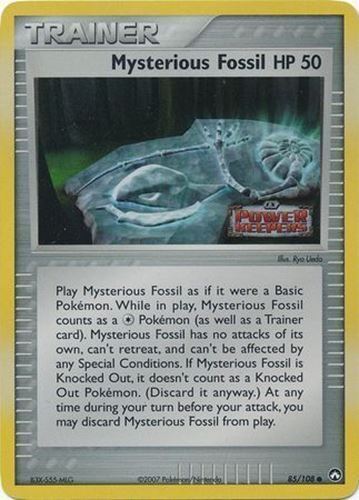 Mysterious Fossil (85/108) (Stamped) [EX: Power Keepers] | Mindsight Gaming