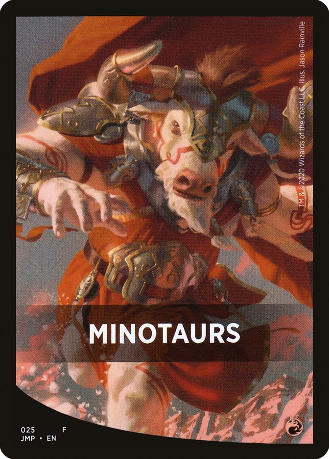 Minotaurs Theme Card [Jumpstart Front Cards] | Mindsight Gaming