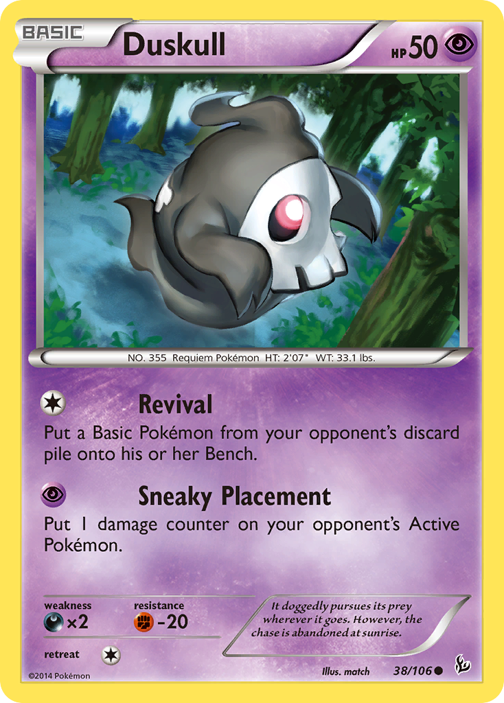 Duskull (38/106) [XY: Flashfire] | Mindsight Gaming