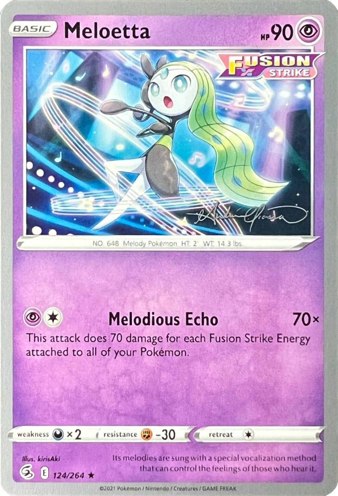 Meloetta (124/264) (The Shape of Mew - Andre Chiasson) [World Championships 2022] | Mindsight Gaming