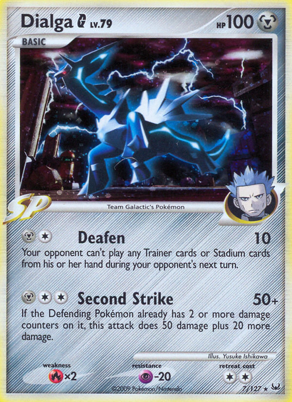 Dialga G (7/127) [Platinum: Base Set] | Mindsight Gaming