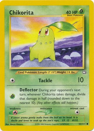 Chikorita (53/111) [Neo Genesis Unlimited] | Mindsight Gaming