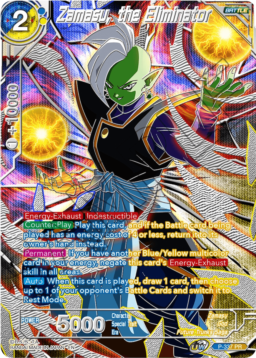 Zamasu, the Eliminator (Revision) (P-337) [5th Anniversary Set] | Mindsight Gaming