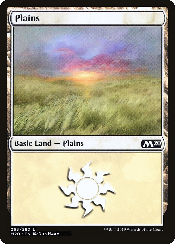 Plains (#263) [Core Set 2020] | Mindsight Gaming