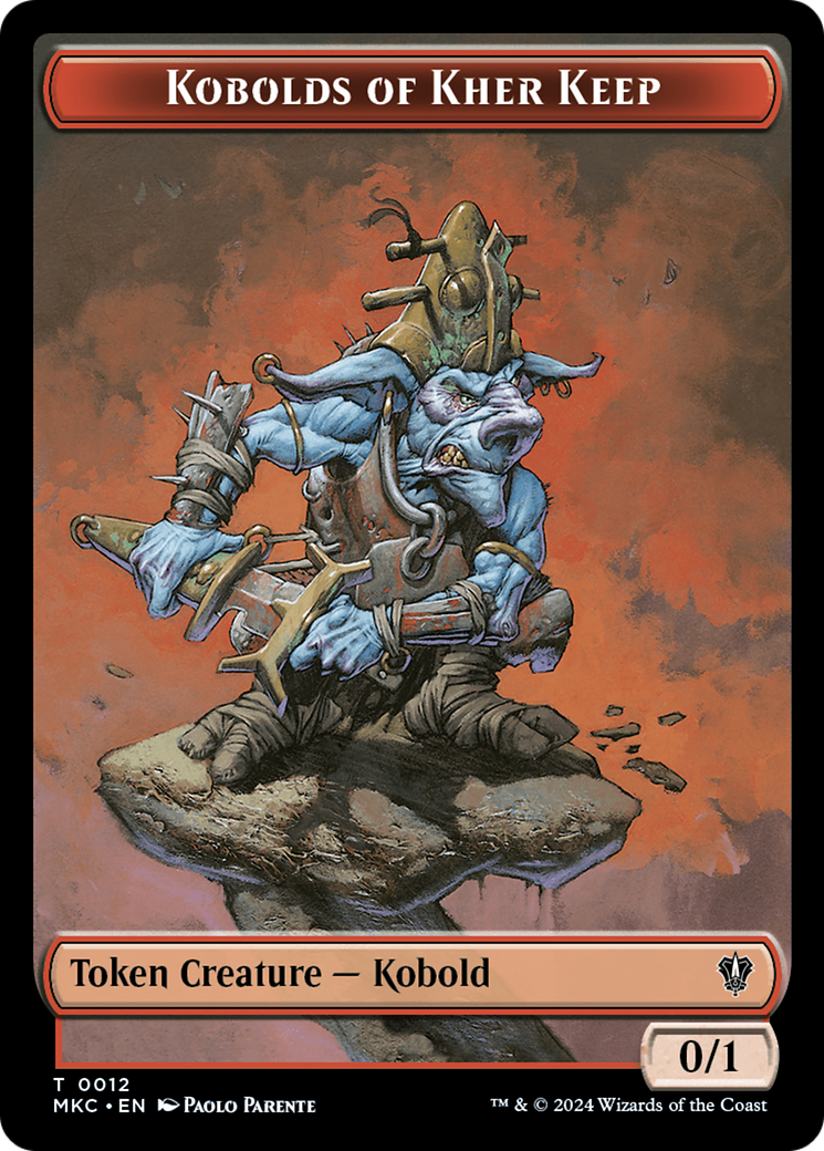 Soldier // Kobolds of Kher Keep Double-Sided Token [Murders at Karlov Manor Commander Tokens] | Mindsight Gaming