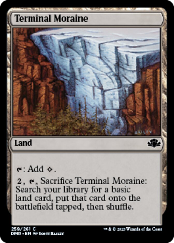 Terminal Moraine [Dominaria Remastered] | Mindsight Gaming