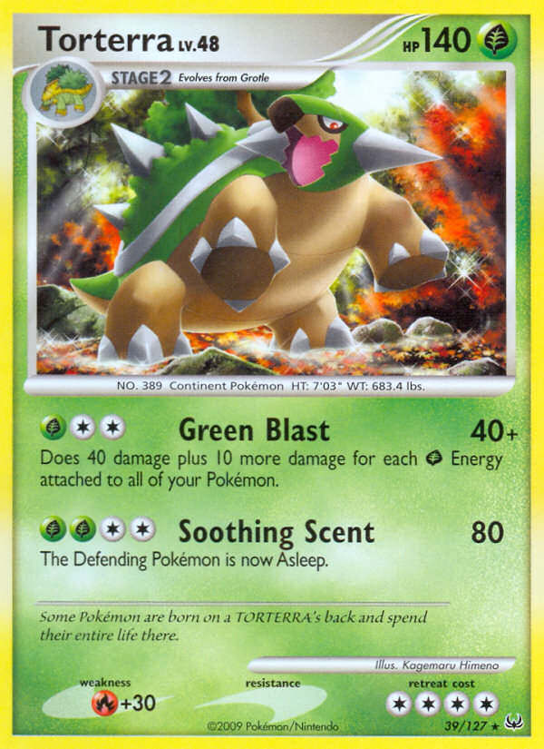 Torterra (39/127) [Platinum: Base Set] | Mindsight Gaming