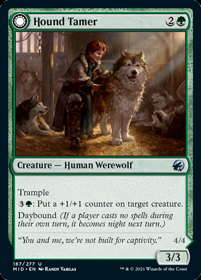 Hound Tamer // Untamed Pup [Innistrad: Midnight Hunt] | Mindsight Gaming