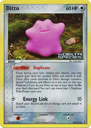 Ditto (35/113) (Stamped) [EX: Delta Species] | Mindsight Gaming