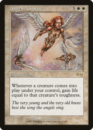 Angelic Chorus [Urza's Saga] | Mindsight Gaming