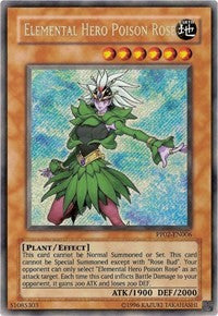 Elemental Hero Poison Rose [PP02-EN006] Secret Rare | Mindsight Gaming