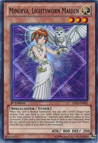 Minerva, Lightsworn Maiden [SDLI-EN002] Super Rare | Mindsight Gaming