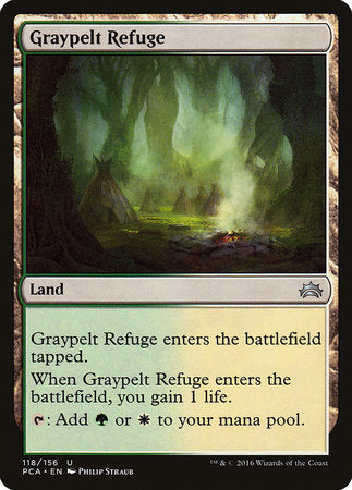 Graypelt Refuge [Planechase Anthology] | Mindsight Gaming