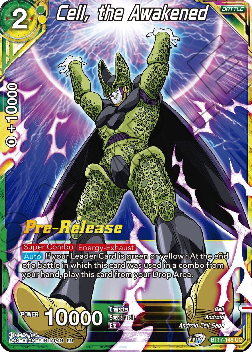 Cell, the Awakened (BT17-146) [Ultimate Squad Prerelease Promos] | Mindsight Gaming