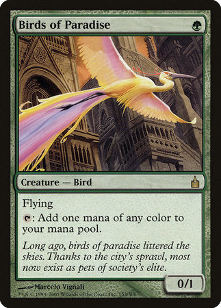 Birds of Paradise [Ravnica: City of Guilds] | Mindsight Gaming
