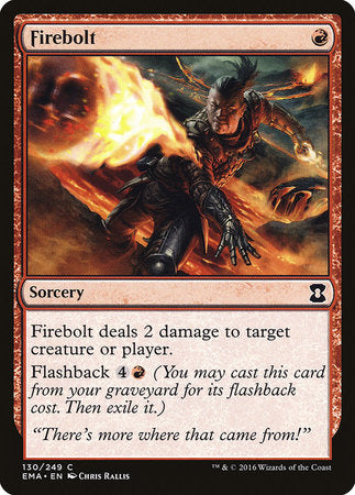 Firebolt [Eternal Masters] | Mindsight Gaming