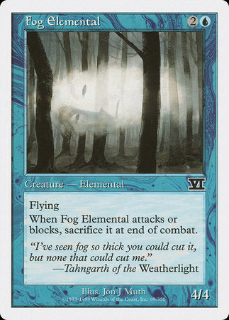 Fog Elemental [Classic Sixth Edition] | Mindsight Gaming