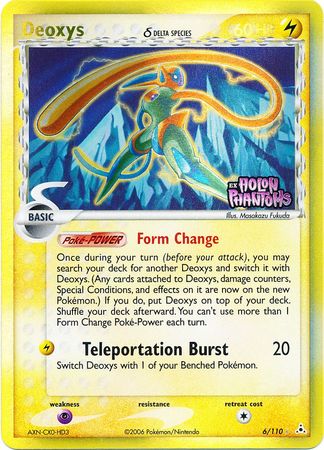 Deoxys (6/110) (Delta Species) (Stamped) [EX: Holon Phantoms] | Mindsight Gaming