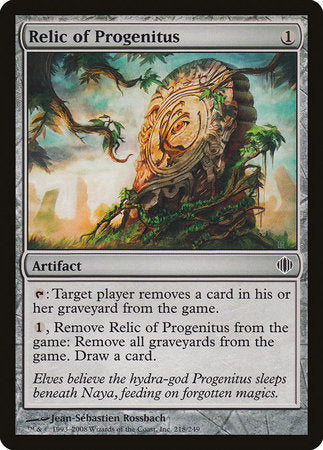 Relic of Progenitus [Shards of Alara] | Mindsight Gaming