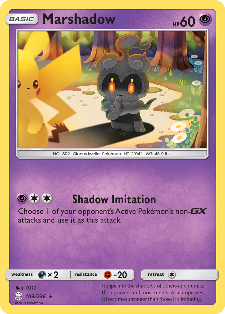 Marshadow (103/236) [Sun & Moon: Cosmic Eclipse] | Mindsight Gaming