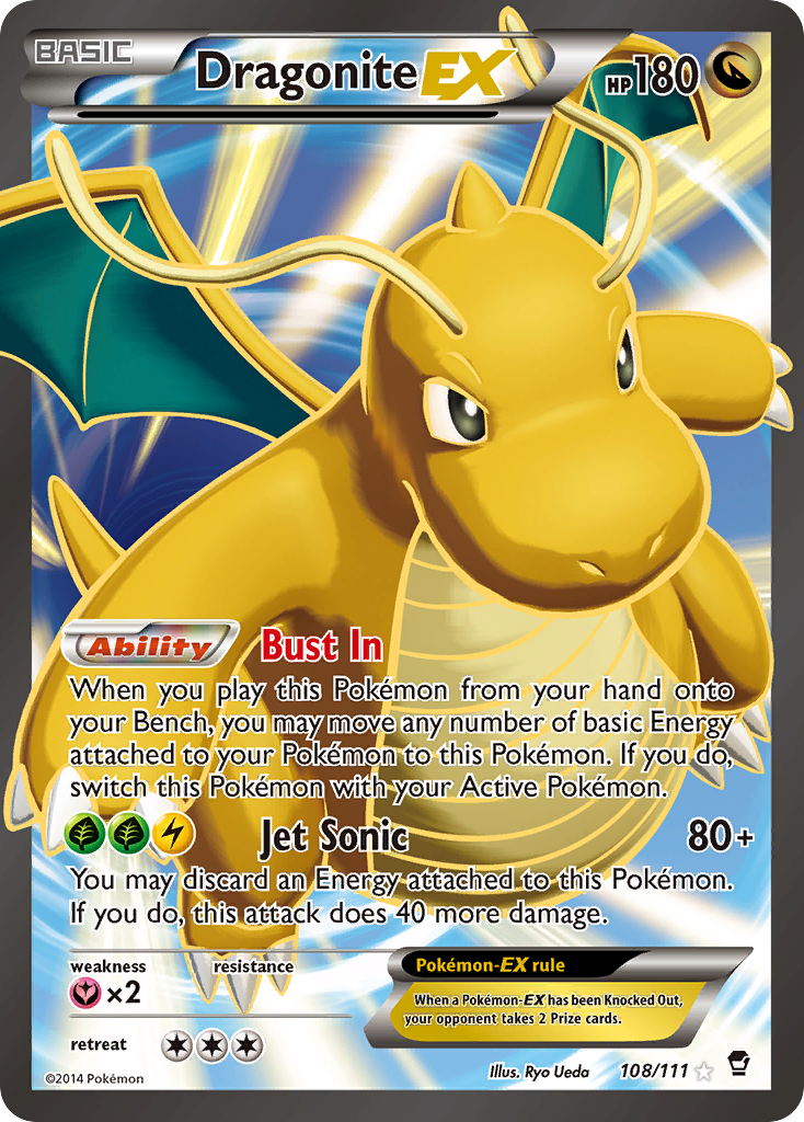 Dragonite EX (108/111) [XY: Furious Fists] | Mindsight Gaming