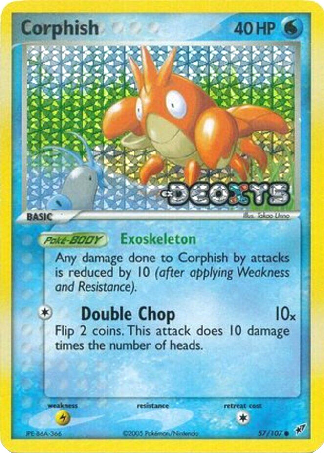 Corphish (57/107) (Stamped) [EX: Deoxys] | Mindsight Gaming